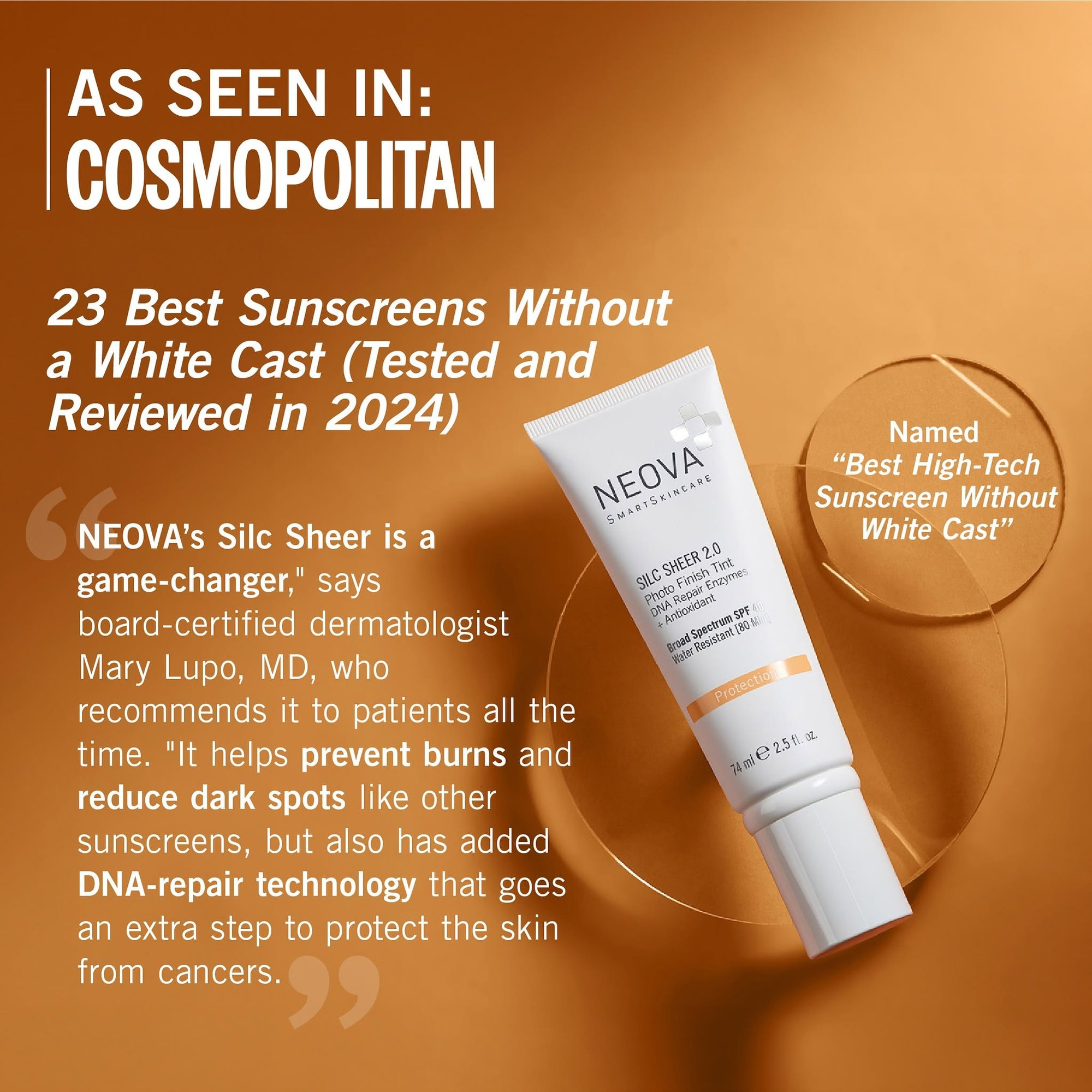    NEOVA SmartSkincare Silc Sheer 2.0 SPF50 74ml